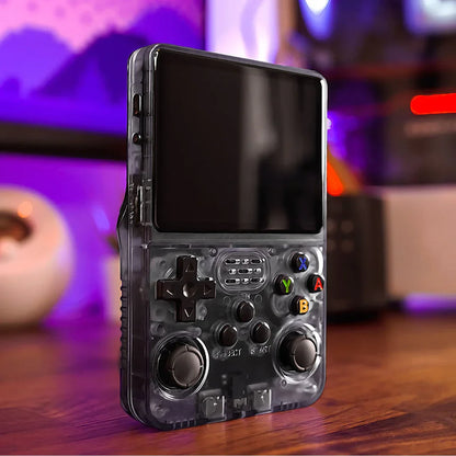 Relive the Classics! R36S – Portable Retro Console with 3.5" IPS Screen, 3000mAh Battery, and Preloaded Games